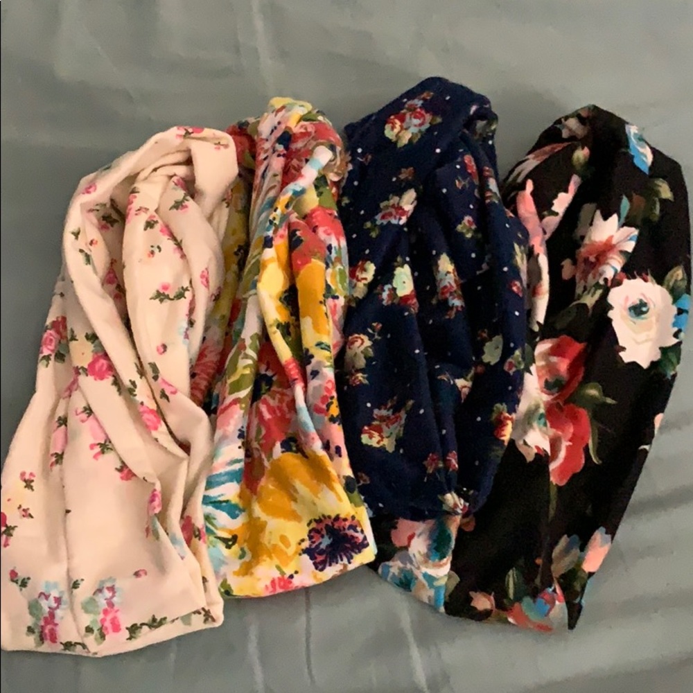 Floral headbands